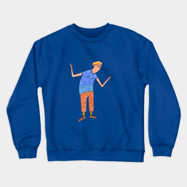 Where's my hug? Crewneck Sweatshirt by goodcartoons